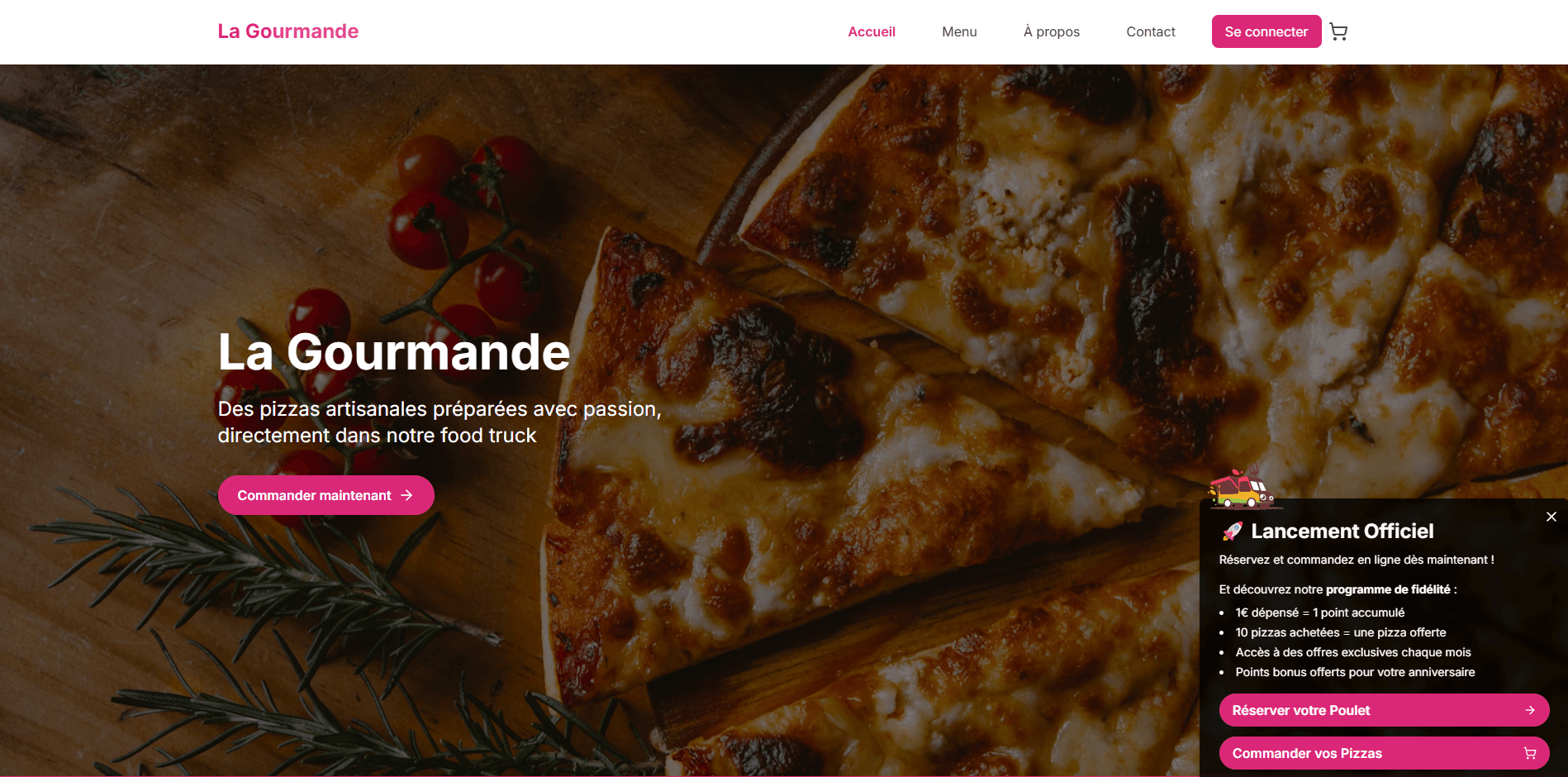 Illustration du projet La Gourmande