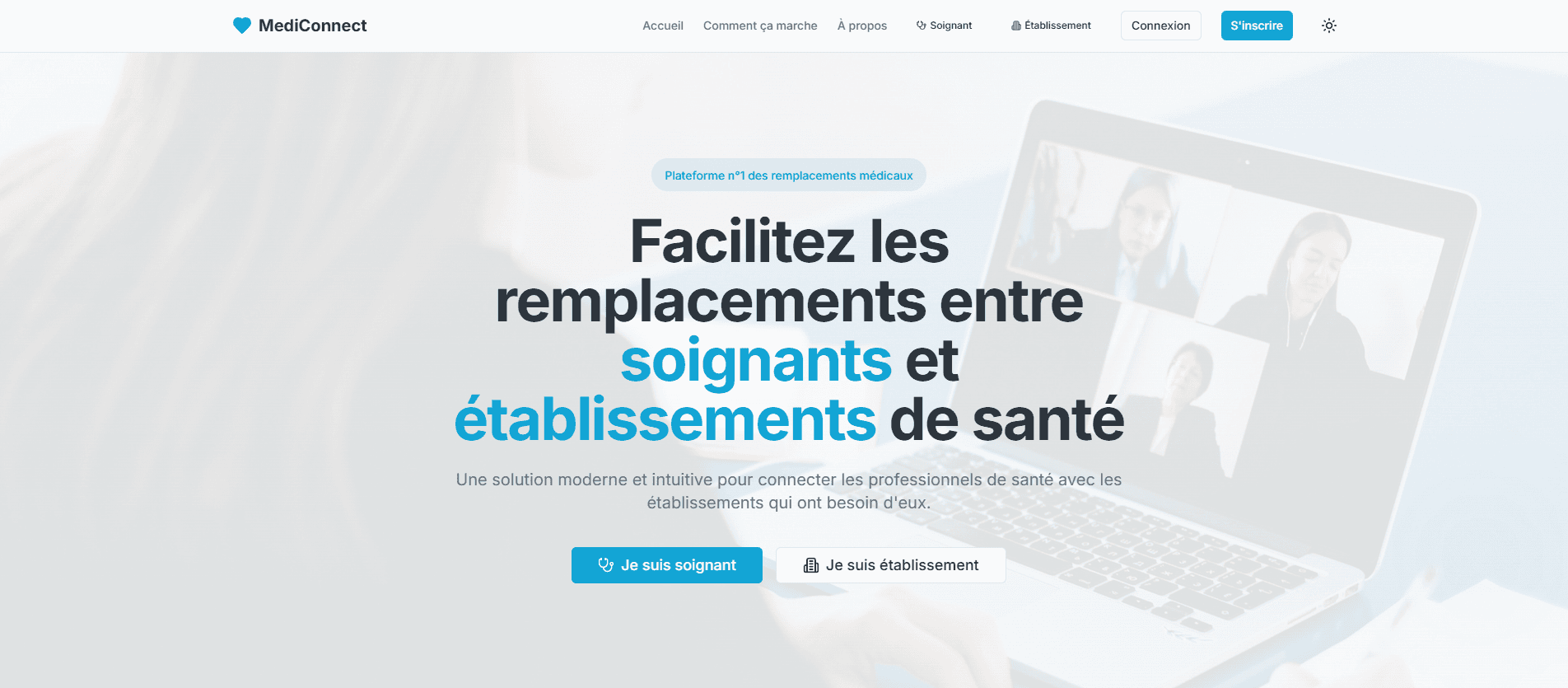 Illustration du projet MediConnect