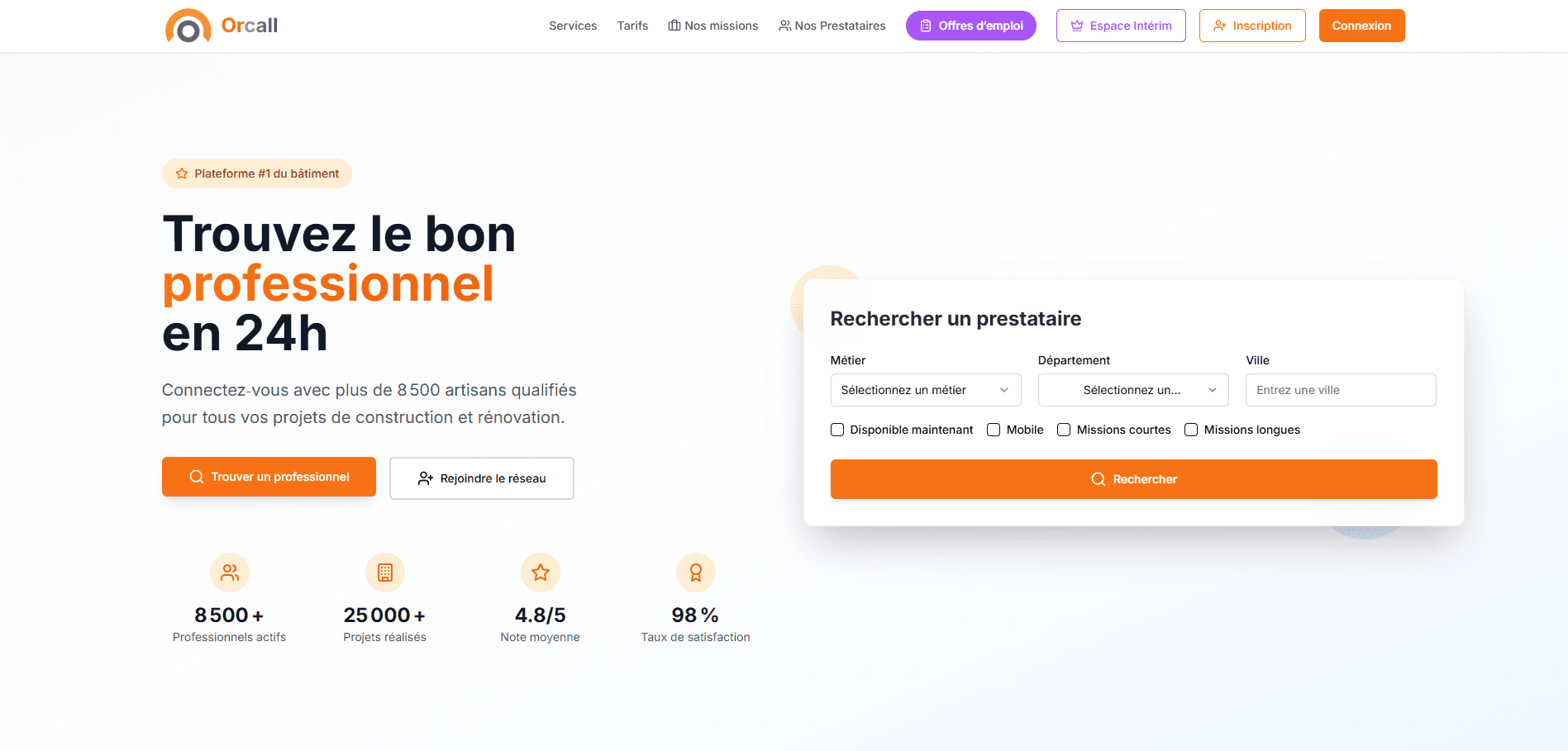 Illustration du projet Orcall